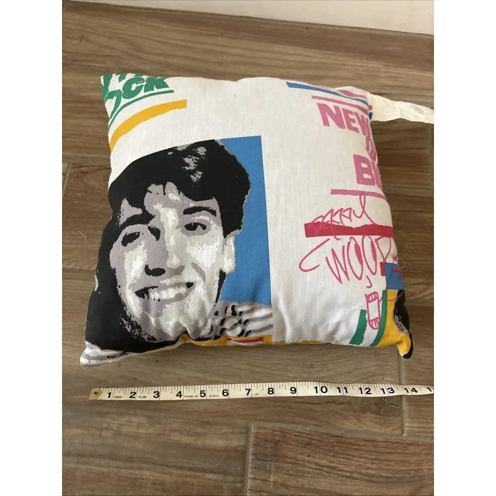 New Kids on the‎ Block Throw Pillow  Band Member Images Printed Autographs 14